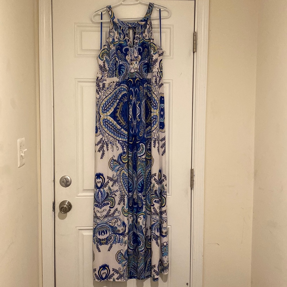 INC Maxi Dress Paisley